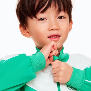 Block coloured track jacket