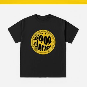 GOOD GLORISE T-Shirt Circle Arsip Passion - Black